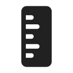 Ruler SVG Icon